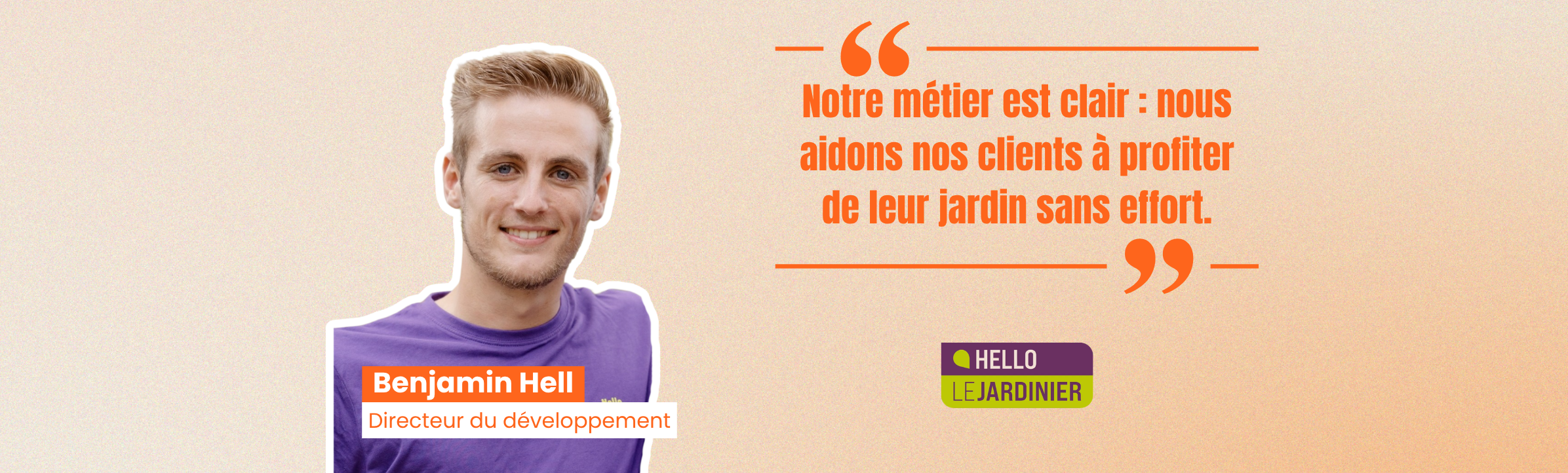 interview franchise hello le jardinier