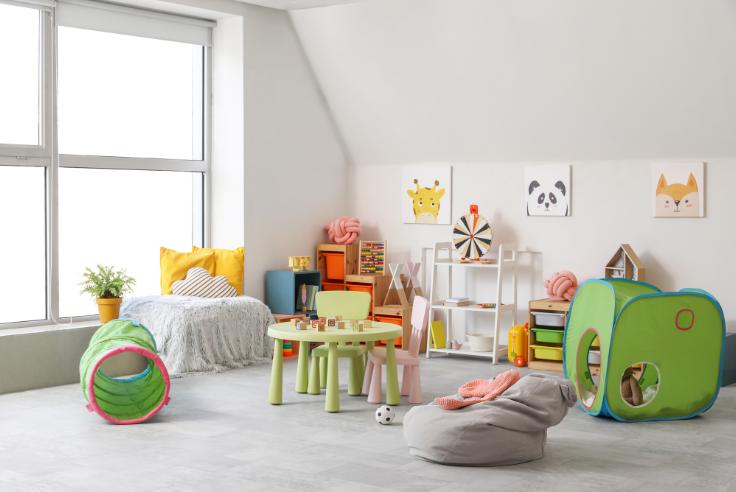 Franchises meubles enfants : apport personnel et CA estimé